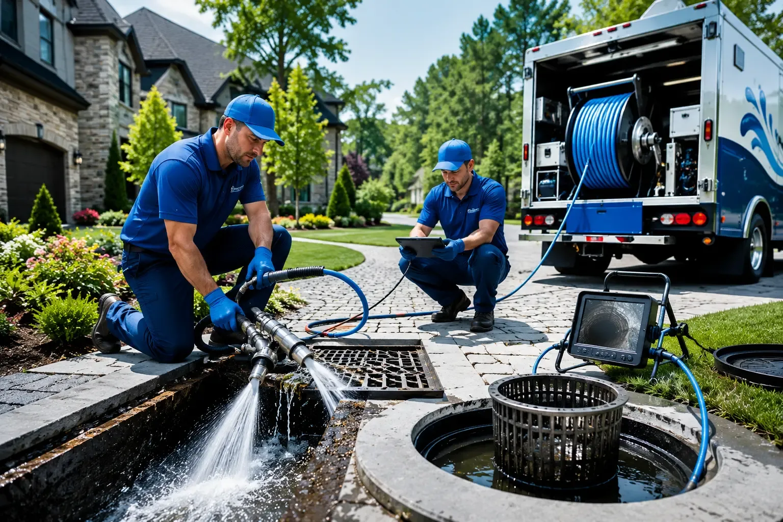 Local outdoor drain cleaning professionals in Corning, KS