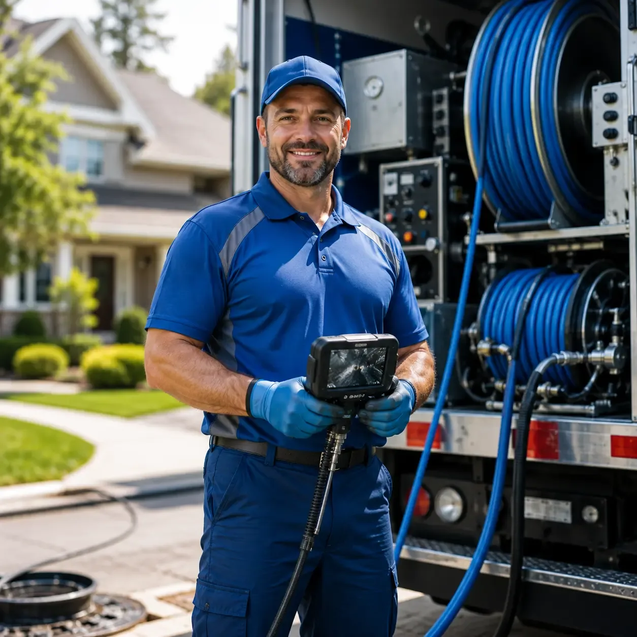 Local outdoor drain cleaning specialists in Corning, KS